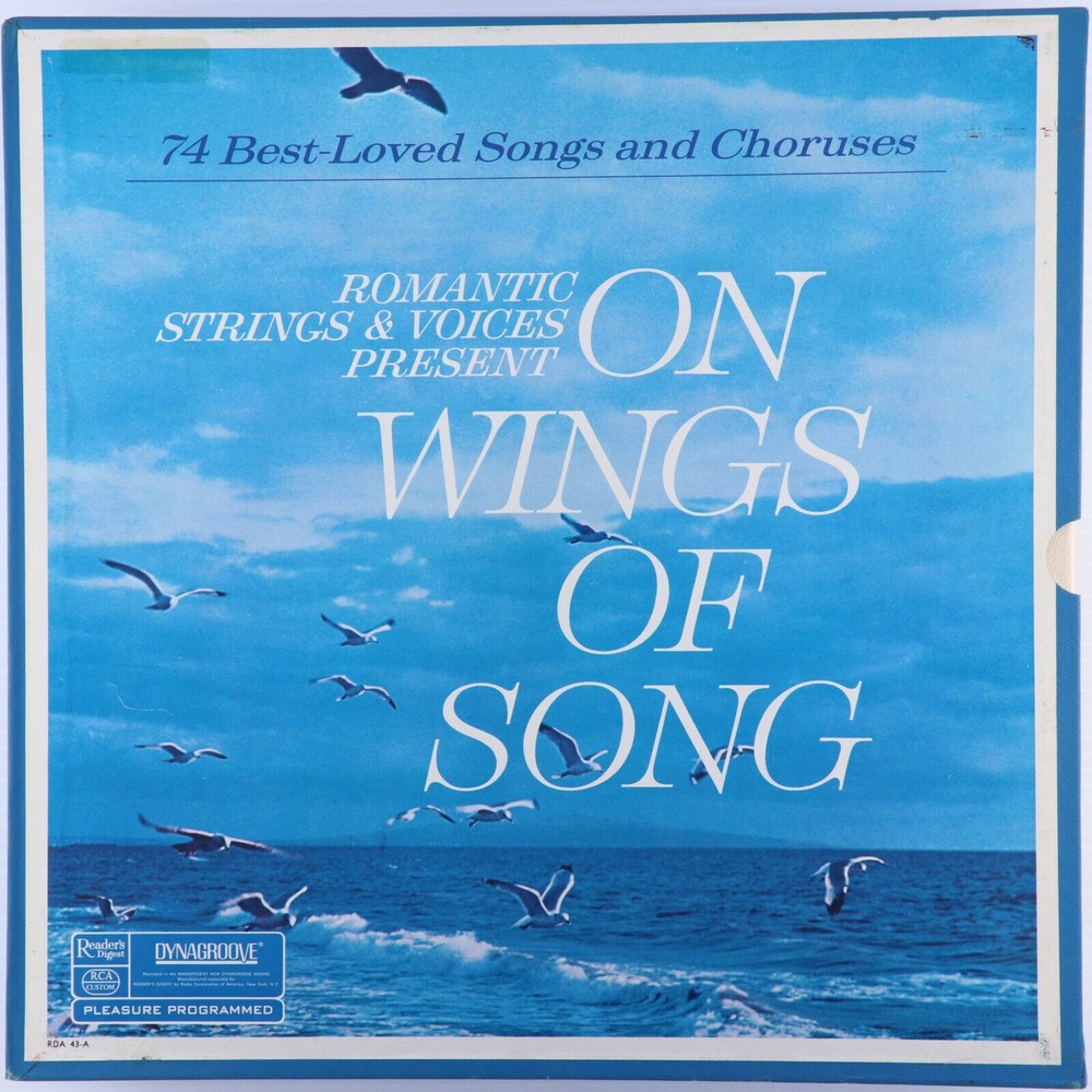 Romantic Strings & Voices Present On Wings Of Song 6x LP Record Box Set RDA 43-A